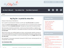 Tablet Screenshot of mycityzen.fr